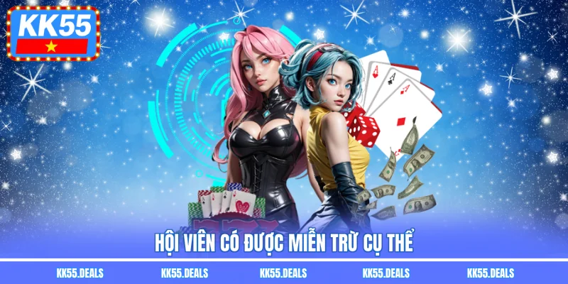 Hội viên có được miễn trừ cụ thể