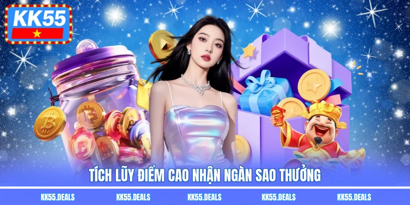 Tích lũy điểm cao nhận ngàn sao thưởng